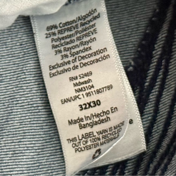 Men’s No Boundaries Blue Jeans Size 32x30 - Picture 4 of 6